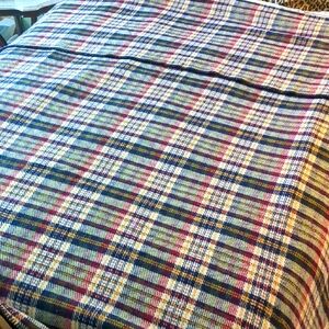 Land Of Nod Wool Plaid Blanket